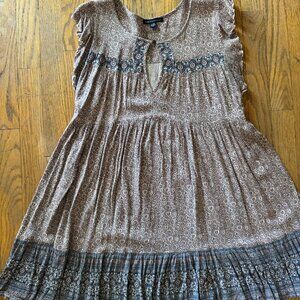 American Eagle Boho style babydoll dress